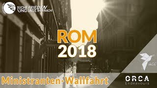 Rom2018  Emotionen der Ministrantenwallfahrt [upl. by Martina]