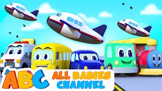 ABC  The Vehicle Song For Children  Learn Vehicles For Kids  All Babies Channel [upl. by Nyladgam]