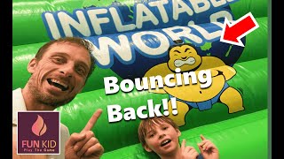 Bouncing back Inflatable World Brisbane [upl. by Eceirehs]