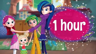 Fairyteens 🧚✨ Dresses and Smarts 👗📡 Cartoons for kids ✨ 1 hour compilation [upl. by Tinor89]