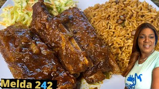 TENDER STEAMED RIBS  BAHAMIAN COOKING [upl. by Luehrmann986]