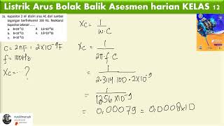 Listrik Arus Bolak Balik Asesmen harian no 15 KELAS 12 [upl. by Gene]