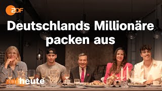 So sind sie reich geworden Fünf Millionäre gewähren seltene Einblicke  ZDFzeit [upl. by Lenni]