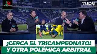 ¡Triunfo AZULCREMA en la ida 🦅 Rayados en la lona y POLÉMICA ARBITRAL  Resumen L4 [upl. by Avlem]