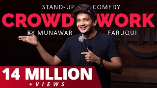 StandUp Comedy  Crowd Work by Munawar Faruqui [upl. by Shayna]