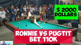 Ronnie Alcano Vs Alexis Ferrer  Parehas 10Balls Race 17 Bet 110k  August 5 2022 [upl. by Zaccaria279]