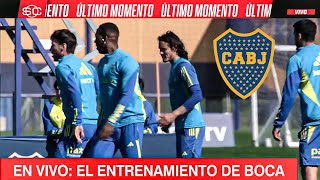 🔵🟡Entrenamiento de Boca  Las últimas noticias del Xeneize [upl. by Acinhoj101]