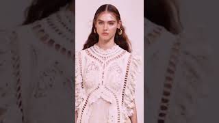 ZIMMERMANN SPRING 2025 READYTOWEAR ILLUMINATION  fashion hautecouture runway model [upl. by Ecnedac]