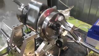 Small rotary engine balancing [upl. by Rehpotsrhc]