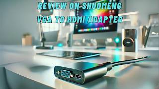 VGA to HDMI Adapter with Audio  The EASY Solution for 1080p HD [upl. by Arleen]