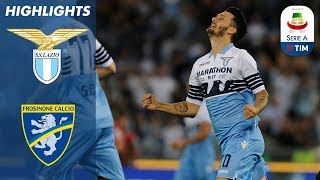 Lazio 10 Frosinone  Luis Alberto segna e la Lazio trionfa  Serie A [upl. by Meryl]