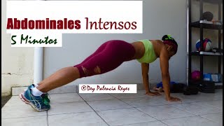 ABDOMINALES en 5 MINUTOS  ABDOMINALES INTENSOS  RUTINA 495  Tonificar abdomen  Dey Palencia [upl. by Aiuoqes655]