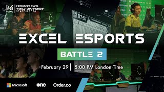 Battle II  Road to Las Vegas 2024 Excel Esports [upl. by Crellen]