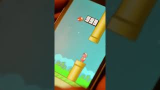 Flappy bird ending 999 score  shorts shortvideo [upl. by Irafat]