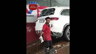 Mercedes BenzGLS400d 4MATIC car washing and cleaning  Auto Lavaadocar care Lucknow Aashiyana [upl. by Htide569]