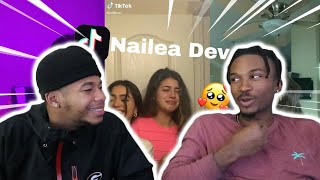 Nailea Devora Tiktok Compilation Reaction [upl. by Minor837]