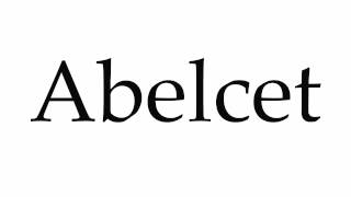 How to Pronounce Abelcet [upl. by Kenzi]