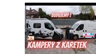 BUDUJEMY KAMPERY Z KARETEK [upl. by Mychael]