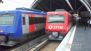 CPTM  CAF série 2000 em Dom Bosco [upl. by Gagnon]