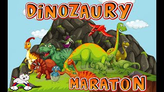 Dinozaury dla dzieci Poznajemy dinozaury Fakty o dinozaurach MARATON DINOZAURY 2 Tęczowa Nauka [upl. by Amalberga]