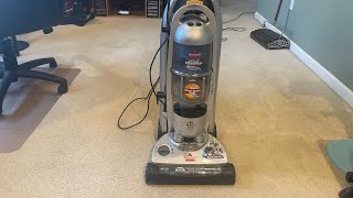 Bissell lift off multi cyclonic pet 89Q94 vacuuming upstairs living room [upl. by Nivlad]