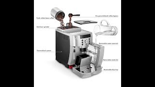 DeLonghi ECAM22110SB Reviews Super Automatic Espresso Machine Reviews [upl. by Peisch982]