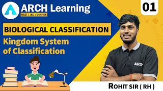 Biological Classification  Kingdom System of Classification Class 11 ARCH Learning NEET  RH Sir [upl. by Wilt]