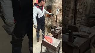 Chopping Knife trending handmade swordmaking shortvideo sword makingsword blade knife [upl. by Hoyt706]