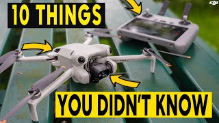 DJI Mini 4 Pro  10 THINGS YOU MAY NOT KNOW [upl. by Anais299]