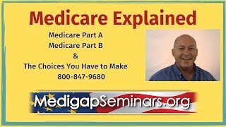 Medicare Explained  Medicare Part B amp Medicare Part A and Supplements [upl. by Bunce]