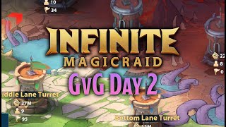 Naginata Vs Pro 100 GvG Day 2  Infinite Magicraid [upl. by Eelir]