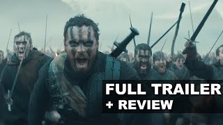 Macbeth 2015 Official US Trailer  Trailer Review  Michael Fassbender  Beyond The Trailer [upl. by Brett864]