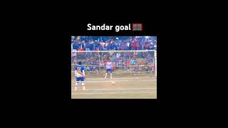 Sandar goal football trading video short 😱😱 [upl. by Araeit]