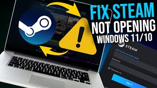 2024 FIX Steam Not Opening  Steam not opening  How to fix Steam not opening [upl. by Laemaj]