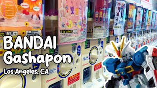 BANDAI GASHAPON Official Store  Los Angeles CA  Gacha Capsule Toys Anime Sanrio amp Gundam Figures [upl. by Rosalynd]