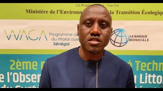 Issa SAKHO Professeur en Géologie marine et littorale  Université Amadou M MBOW [upl. by Atilol261]