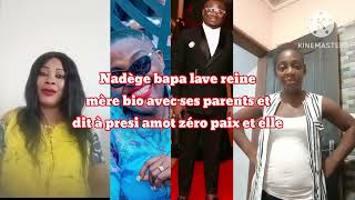 Nadège bapa lave reine mère bio avec ses parents leur secret familialedit a Amot zéro paix et elle😱 [upl. by Nodroj488]