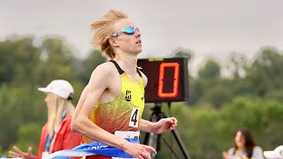 Birnbaum Goes Sub 400 in 2022 Brooks PR Invite Mile [upl. by Labors]