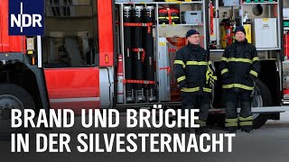 Silvester Unterwegs mit Feuerwehr und Notfallmedizin  Die Nordreportage  NDR Doku [upl. by Htezzil576]