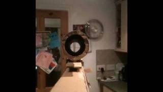 Homemade cardboard replica of the barrett 50cal sniper rifl [upl. by Madda308]