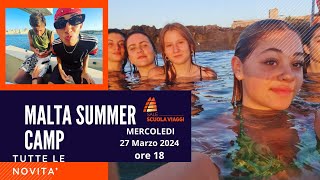 Malta Summer Camp INPSieme  Tutte LE NOVITA tutto quello che vuoi sapere [upl. by Ecirtnahc]