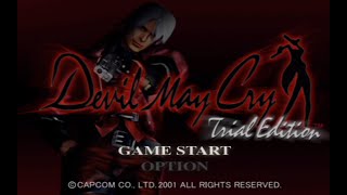 Devil May Cry Trial Edition V2  Pal Demo PS2 No Commentary [upl. by Mccullough]