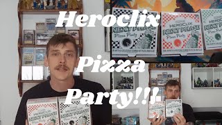 Pizza Party Heroclix Pizza Party Opening Including Online Exclusive [upl. by Eniamrahs]