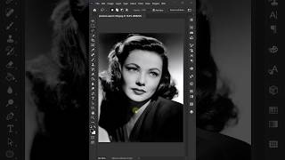 The FASTEST Way to Colorize Black and White Photos  Photoshop Tutorial Shorts [upl. by Kooima]