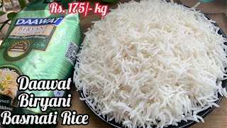 DAAWAT Biryani Basmati Rice  Daawat Biryani Basmati Rice Review amp Cooking Demo [upl. by Tadio]