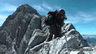 WatzmannÜberschreitung 5 Extrem spektakuläre Gratpassage  Abenteuer Alpin 2011 Folge 175 [upl. by Naul]