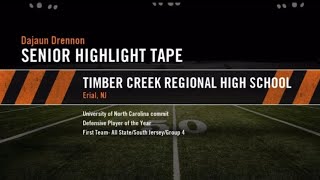 Dajaun Drennon MostJaunted Senior Highlights Timber Creek 2012 [upl. by Suedaht184]