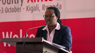 Full speech Minister Mukeshimana opens Poultry Africa  Kigali 02 October 2019 [upl. by Eitsirk]