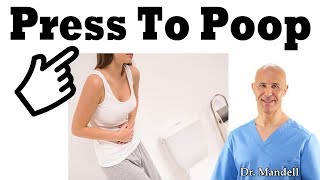 PRESS TO POOPRelease Your Bowels Master Points for Constipation Relief  Dr Alan Mandell DC [upl. by Ahsatniuq]