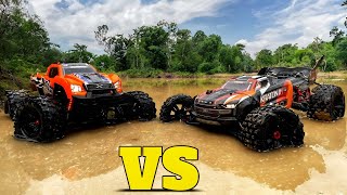 Traxxas X Maxx vs Arrma Kraton 8s  Part 2  RC Car vs Super Glue  RC Car [upl. by Tadeas]